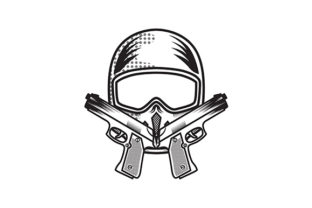 Download Vector Skull Head Sport Mascot Template - Premium Bundle
