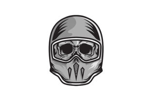 Download Vector Skull Head Sport Mascot Template - Premium Resources