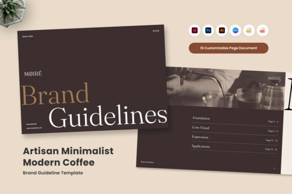 Download Modern Coffee Artisan Brand Guideline - Premium Resources