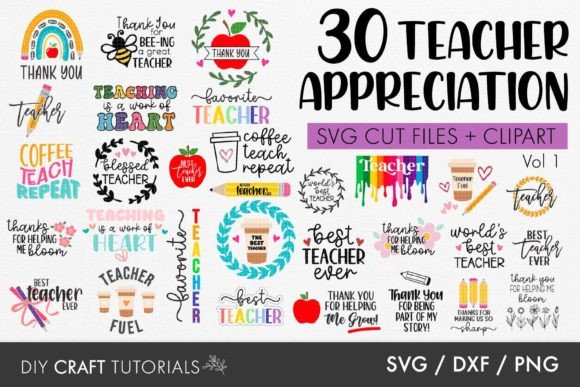 Download Teacher Appreciation SVG Bundle - Teacher appreciation Collection